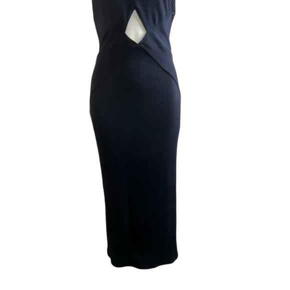 Free People All The Right Angle Bodycon Black Dress - Picture 14 of 16